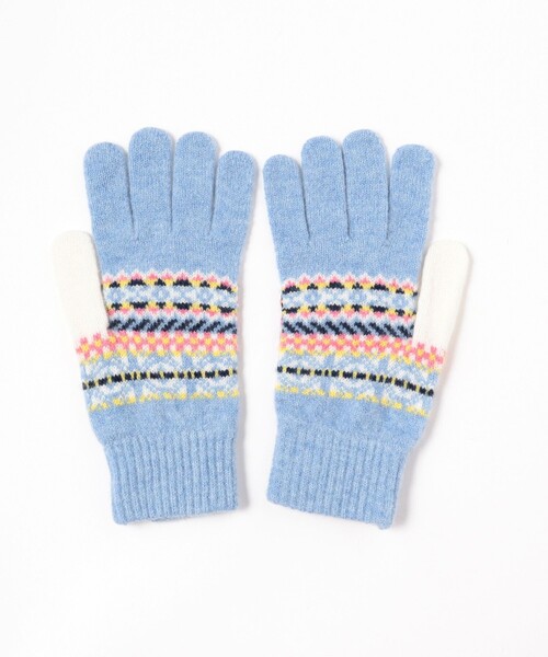 BEAMS BOY（ビームスボーイ）の「ROBERT MACKIE × BEAMS BOY / 別注 フェアアイル マルチ グローブ（手袋・レディース・マルチ・ONE SIZE）」の5枚目の写真