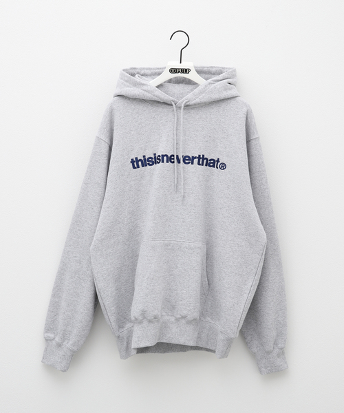 thisisneverthat グレー パーカー thisisneverthat（ディスイズネバーザット）の「Arch-Logo