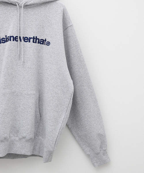 thisisneverthat グレー パーカー thisisneverthat パーカー T-Logo Hoodie メンズ レディース