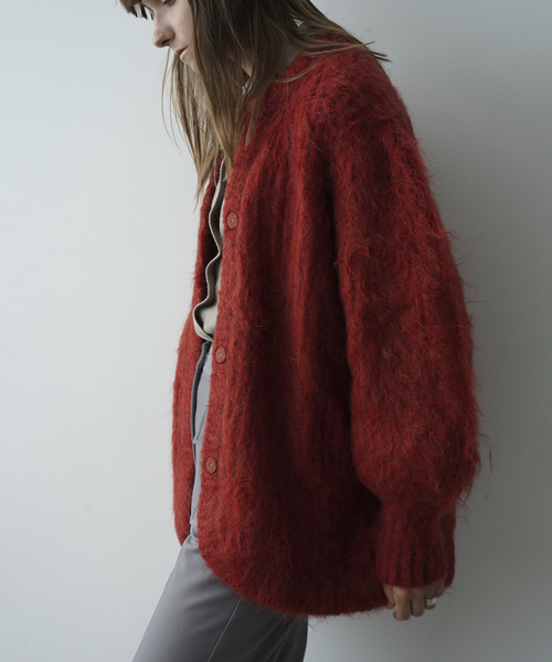 CLANE（クラネ）の「【CLANE/クラネ】COLOR MOHAIR SHAGGY CARDIGAN