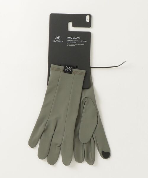ARC'TERYX（アークテリクス）の「ARC'TERYX / RHO GLOVE（手袋・メンズ・グリーン系その他4/ブラック/オリーブ/グリーン系その他5・SMALL/MEDIUM）」の4枚目の写真