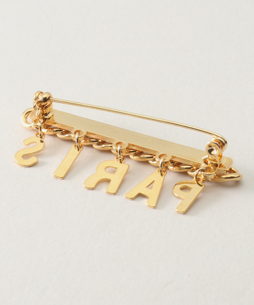 SLOBE IENA（スローブイエナ）の「SLOBE PARIS ブローチ（ネックレス・レディース・ゴールド・FREE）」の3枚目の写真