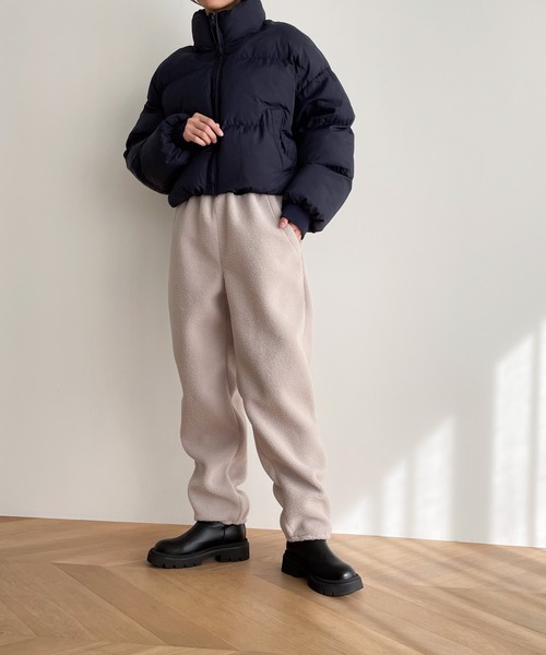 CANAL JEAN(キャナルジーン)の「arc ボアベストセットアップ(セットアップ・レディース・ベージュ・ONE SIZE)」の8枚目の写真