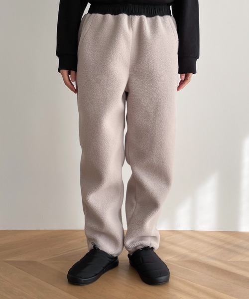 CANAL JEAN(キャナルジーン)の「arc ボアベストセットアップ(セットアップ・レディース・ベージュ・ONE SIZE)」の15枚目の写真