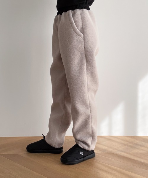 CANAL JEAN(キャナルジーン)の「arc ボアベストセットアップ(セットアップ・レディース・ベージュ・ONE SIZE)」の16枚目の写真