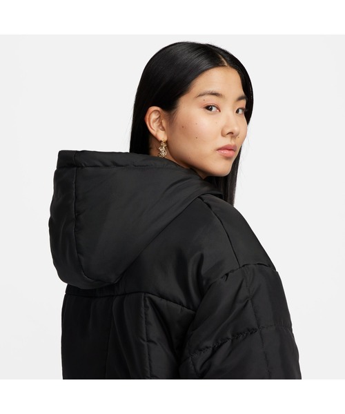 NIKE(ナイキ)の「ナイキ NIKE ナイキ NSW ESSTL THRMR CLSC パフ ジャケット(ダウンジャケット/コート・レディース・ブラック/ホワイト・L/XL/M/S)」の5枚目の写真