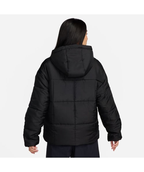 NIKE(ナイキ)の「ナイキ NIKE ナイキ NSW ESSTL THRMR CLSC パフ ジャケット(ダウンジャケット/コート・レディース・ブラック/ホワイト・L/XL/M/S)」の6枚目の写真