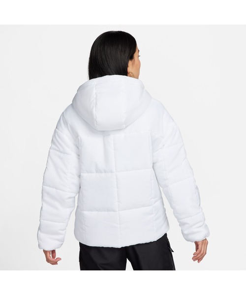 NIKE(ナイキ)の「ナイキ NIKE ナイキ NSW ESSTL THRMR CLSC パフ ジャケット(ダウンジャケット/コート・レディース・ブラック/ホワイト・L/XL/M/S)」の11枚目の写真