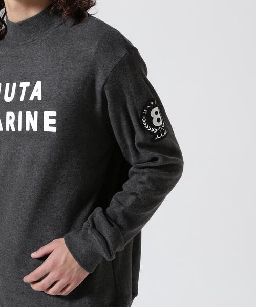 muta MARINE/ムータ マリン/ライトニット モックネックプルオーバー 