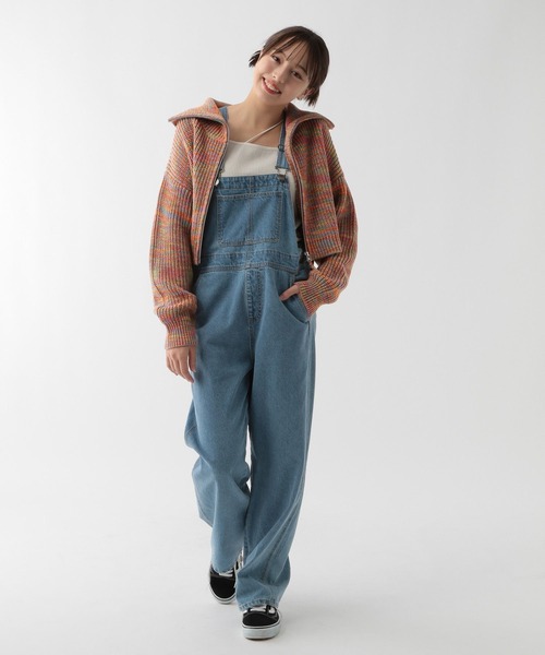 セール】大人見えオーバーオール/AND YUA ANY/976519(デニムパンツ セール】大人見えオーバーオール/AND YUA ANY/976519(デニムパンツ