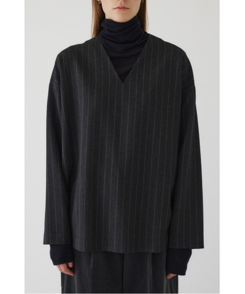 RIM.ARK（リムアーク）の「Peplum belt set v neck PO ペプラムベルト