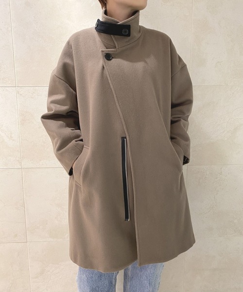 LAGLAIA（ラグライア）の「【sifflement】袖ラインショートCT（その他アウター・レディース・グレー/ブラウン・FREE）」の17枚目の写真