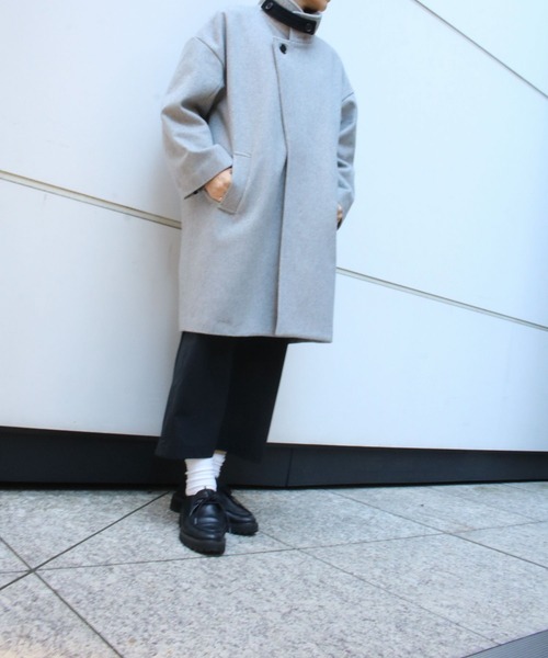 LAGLAIA（ラグライア）の「【sifflement】袖ラインショートCT（その他アウター・レディース・グレー/ブラウン・FREE）」の9枚目の写真