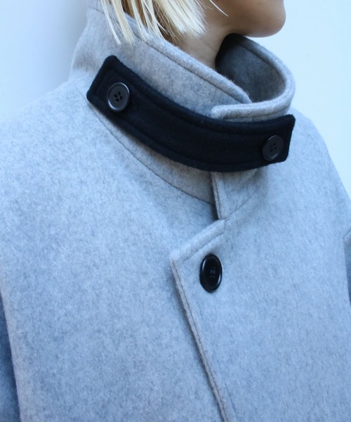 LAGLAIA（ラグライア）の「【sifflement】袖ラインショートCT（その他アウター・レディース・グレー/ブラウン・FREE）」の7枚目の写真