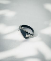 【CM】【CALM(カーム)】BRASS Square Signet Ring