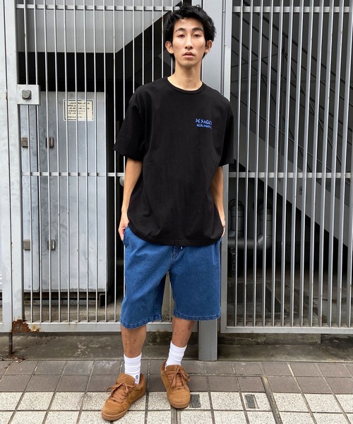 DC（ディーシー）の「DC/ディーシー 半袖Tシャツ スカル ドロップショルダー ワイドフィット DST242006（Tシャツ/カットソー・メンズ・ホワイト/スミクロ/ブラック・M/L/2XL/XL）」の21枚目の写真