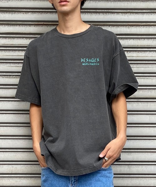 DC（ディーシー）の「DC/ディーシー 半袖Tシャツ スカル ドロップショルダー ワイドフィット DST242006（Tシャツ/カットソー・メンズ・ホワイト/スミクロ/ブラック・M/L/2XL/XL）」の13枚目の写真