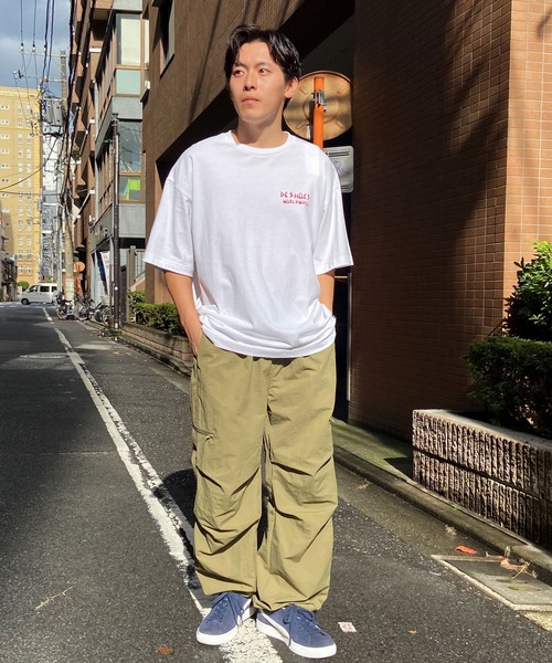 DC（ディーシー）の「DC/ディーシー 半袖Tシャツ スカル ドロップショルダー ワイドフィット DST242006（Tシャツ/カットソー・メンズ・ホワイト/スミクロ/ブラック・M/L/2XL/XL）」の8枚目の写真