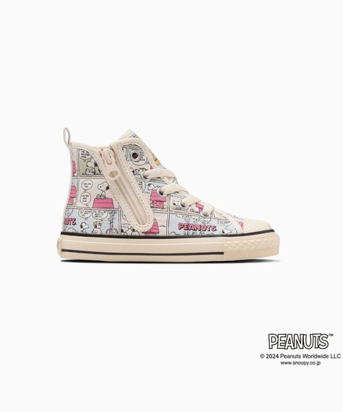 CONVERSE（コンバース）の「【コンバース×スヌーピー コラボ】CONVERSE/コンバース キッズ スニーカー CHILD ALL STAR N PEANUTS CP Z HI スヌーピー 37302940（スニーカー・キッズ・ホワイト×ホワイト・18.0cm/17.0cm/22.0cm/21.0cm/20.0cm/19.0cm/16.0cm）」の3枚目の写真
