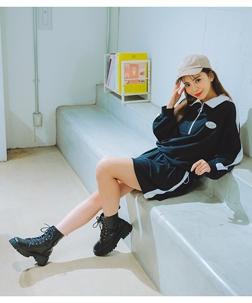 LOVETOXIC（ラブトキシック）の「立体ロゴローキャップ（キャップ・キッズ・ベージュ/ブラック/ライトグリーン/サックスブルー/オフホワイト・FREE）」の18枚目の写真