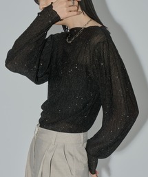 Aunt Marie's | キラキラシアーブラウス(シャツ/ブラウス)