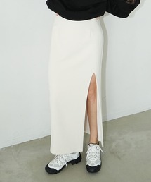CLANE | DEEP SLIT LONG SKIRT(スカート)