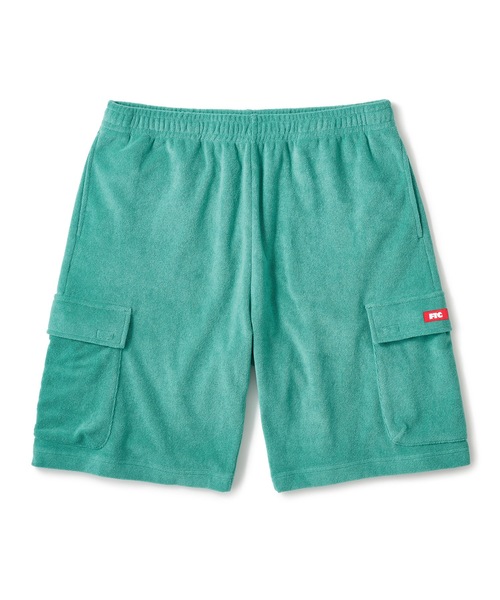 FTC（エフティーシー）の「PILE CARGO SHORT（カーゴパンツ・メンズ・ターコイズブルー/グレー/ブラック・LARGE/X-LARGE/MEDIUM/SMALL）」の3枚目の写真