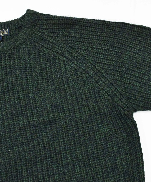 VINTAGE（ヴィンテージ）の「【ヴィンテージ古着】P.G.FIELD/ピージーフィールド アクリルニット フラッシャー付き デッドストック（ニット/セーター・メンズ・グリーン・LARGE）」の7枚目の写真