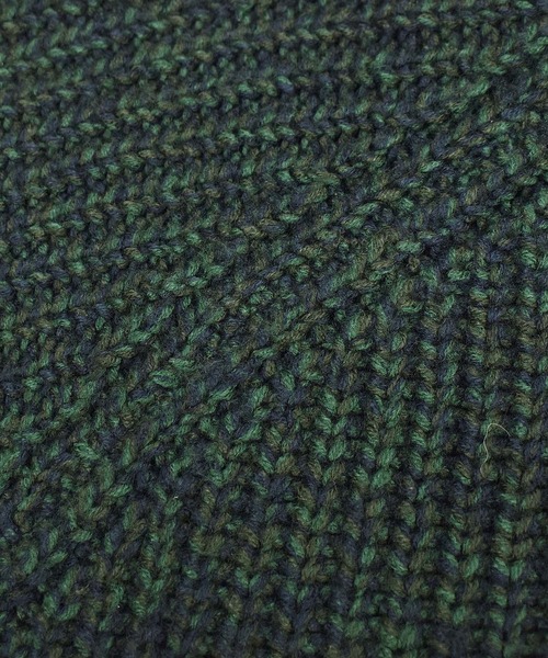 VINTAGE（ヴィンテージ）の「【ヴィンテージ古着】P.G.FIELD/ピージーフィールド アクリルニット フラッシャー付き デッドストック（ニット/セーター・メンズ・グリーン・LARGE）」の8枚目の写真