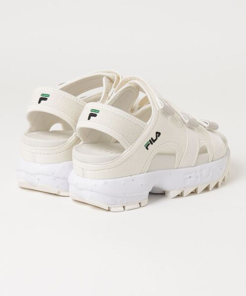 FILA（フィラ）の「ディスラプター SD パフィー グリーンフィリア / DISRUPOTR SD PUFFY GRN-PHILIA / 厚底 サンダル（サンダル・レディース・スモークピンク/オフホワイト・27.0cm/26.0cm/25.0cm/24.0cm/23.0cm/28.0cm）」の5枚目の写真