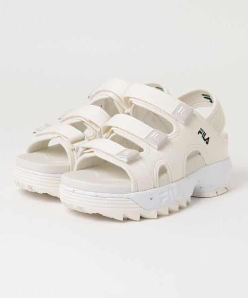 FILA（フィラ）の「ディスラプター SD パフィー グリーンフィリア / DISRUPOTR SD PUFFY GRN-PHILIA / 厚底 サンダル（サンダル・レディース・スモークピンク/オフホワイト・27.0cm/26.0cm/25.0cm/24.0cm/23.0cm/28.0cm）」の13枚目の写真