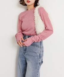 SENSE OF PLACE by URBAN RESEARCH | ラメリブロングTシャツ(Tシャツ/カットソー)