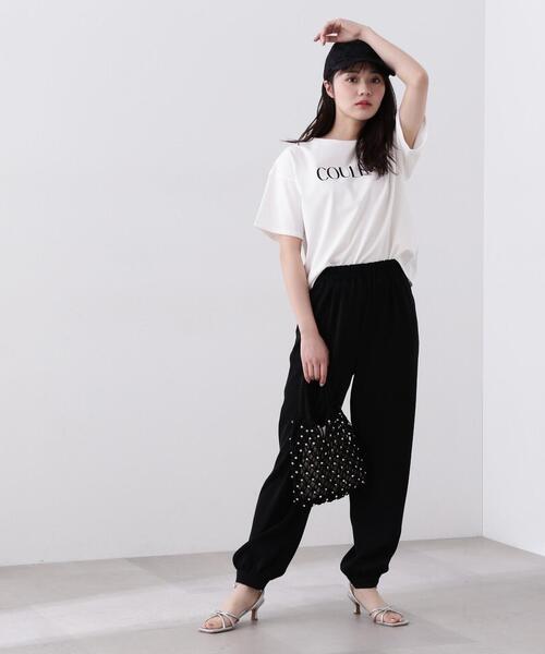 PROPORTION BODY DRESSING(プロポーションボディドレッシング)の「イージーパンツ / 1214130205(その他パンツ・レディース・ホワイト系その他/ブラック・SMALL/MEDIUM)」の2枚目の写真