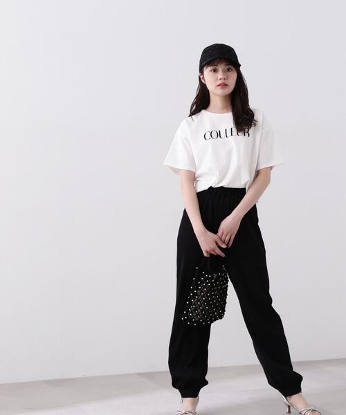 PROPORTION BODY DRESSING(プロポーションボディドレッシング)の「イージーパンツ / 1214130205(その他パンツ・レディース・ホワイト系その他/ブラック・SMALL/MEDIUM)」の5枚目の写真