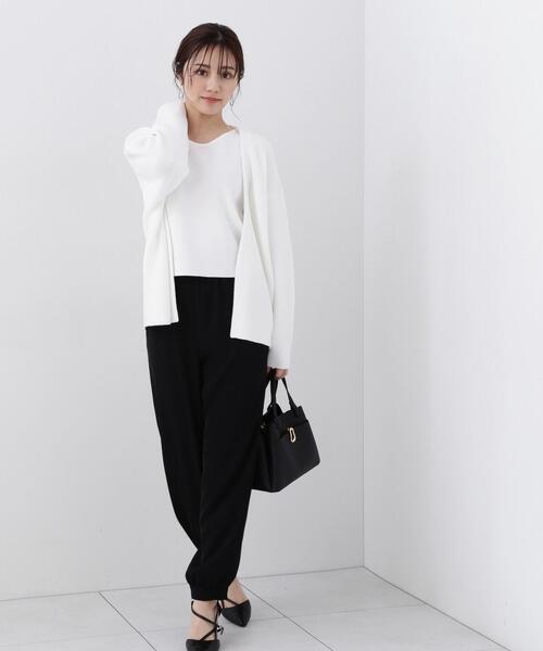 PROPORTION BODY DRESSING(プロポーションボディドレッシング)の「イージーパンツ / 1214130205(その他パンツ・レディース・ホワイト系その他/ブラック・SMALL/MEDIUM)」の11枚目の写真