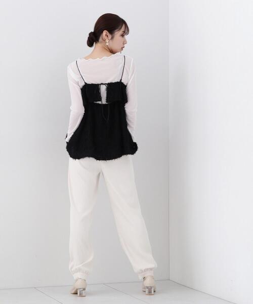 PROPORTION BODY DRESSING(プロポーションボディドレッシング)の「イージーパンツ / 1214130205(その他パンツ・レディース・ホワイト系その他/ブラック・SMALL/MEDIUM)」の20枚目の写真