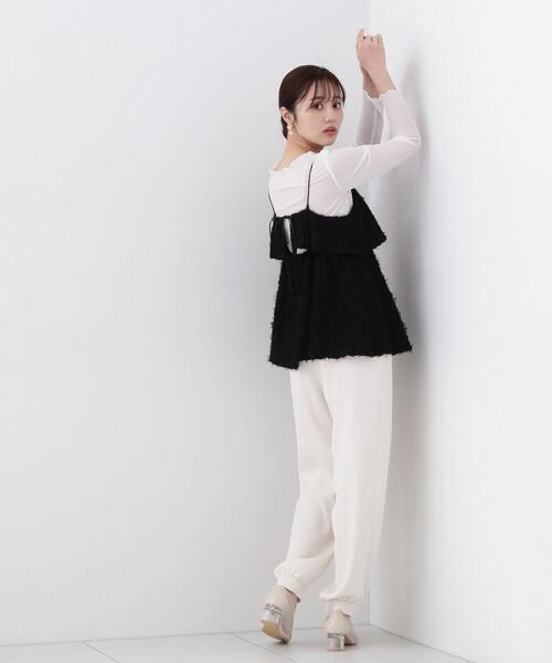 PROPORTION BODY DRESSING(プロポーションボディドレッシング)の「イージーパンツ / 1214130205(その他パンツ・レディース・ホワイト系その他/ブラック・SMALL/MEDIUM)」の21枚目の写真