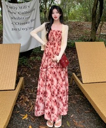 rag&bone ラグ＆ボーン　キャミワンピース　リゾートウェア　花柄ワンピース セール】フラワー柄キャミワンピース（ワンピース）｜RAGEBLUE