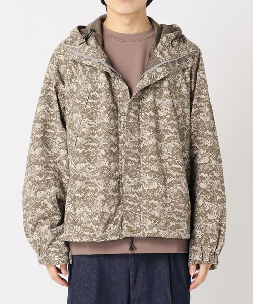 417 EDIFICE(フォーワンセブンエディフィス)の「マウンテンショートパーカー / mountain short parka(マウンテンパーカー・メンズ・ブラック/チャコールグレー/ベージュ・MEDIUM/LARGE)」の10枚目の写真