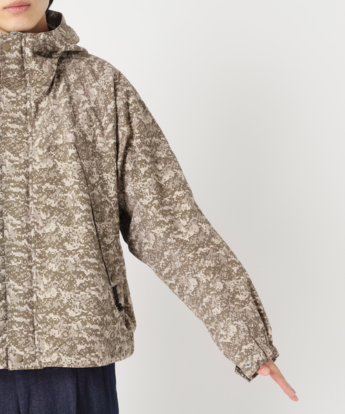 417 EDIFICE(フォーワンセブンエディフィス)の「マウンテンショートパーカー / mountain short parka(マウンテンパーカー・メンズ・ブラック/チャコールグレー/ベージュ・MEDIUM/LARGE)」の13枚目の写真