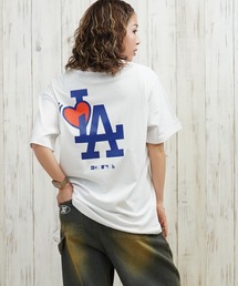 【限定販売】NEW ERA/ニューエラ MLB ユニセックス/半袖Tシャツ/バックプリント 14334739/14334740/14334741/14334742