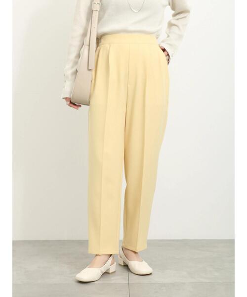 Samansa Mos2 blue(サマンサモスモスブルー)の「マルチスタイルテーパードパンツ(その他パンツ・レディース・ブルー/ネイビー/イエロー/グレー/ピンク/キナリ/ブラック・L/S/SS/M)」の6枚目の写真