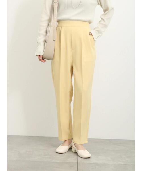 Samansa Mos2 blue(サマンサモスモスブルー)の「マルチスタイルテーパードパンツ(その他パンツ・レディース・ブルー/ネイビー/イエロー/グレー/ピンク/キナリ/ブラック・L/S/SS/M)」の8枚目の写真