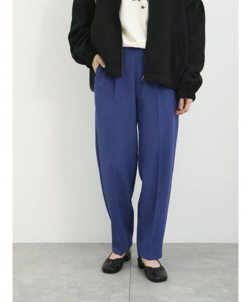 Samansa Mos2 blue(サマンサモスモスブルー)の「マルチスタイルテーパードパンツ(その他パンツ・レディース・ブルー/ネイビー/イエロー/グレー/ピンク/キナリ/ブラック・L/S/SS/M)」の11枚目の写真