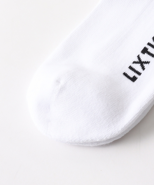 JOINT WORKS（ジョイントワークス）の「【LIXTICK/リックスティック】 DRIP SOCKS 3PACK 1ST（ソックス/靴下・メンズ・ホワイト・FREE）」の5枚目の写真