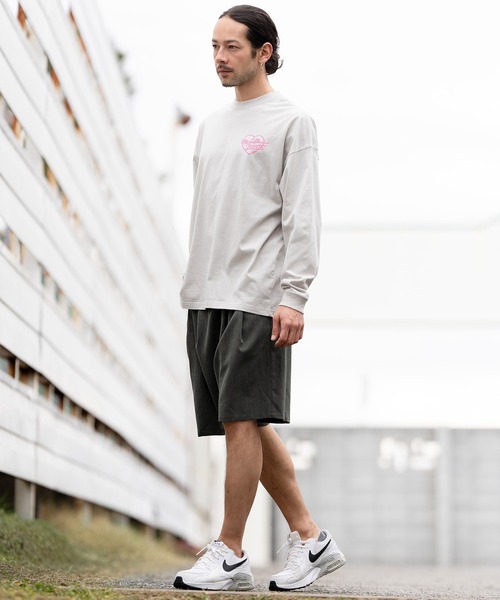 CAMBIO(カンビオ)の「mp12060- Minimal Tuck short Pants ショートパンツ(その他パンツ・メンズ・ブラック/ヘザーチャコール/ミックスグレー/サックスブルー・S/M/L)」の15枚目の写真