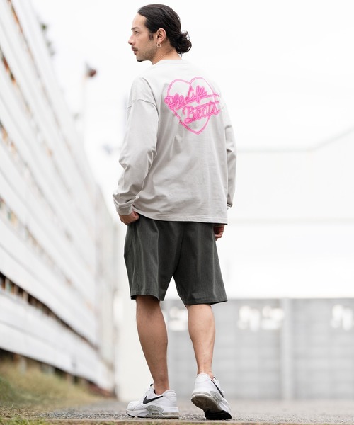 CAMBIO(カンビオ)の「mp12060- Minimal Tuck short Pants ショートパンツ(その他パンツ・メンズ・ブラック/ヘザーチャコール/ミックスグレー/サックスブルー・S/M/L)」の16枚目の写真