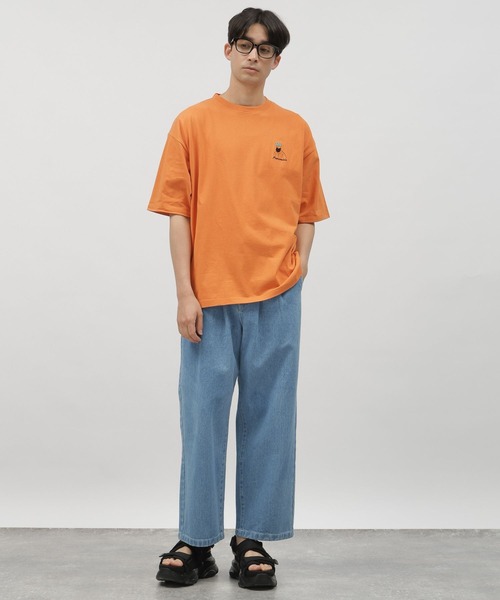 LAKOLE(ラコレ)の「ヒゲサガラ半袖T / 106859(Tシャツ/カットソー・メンズ・オレンジ/ブラック/ブルー/アッシュグレー/グリーン/ホワイト・MEDIUM/X-LARGE/LARGE)」の17枚目の写真