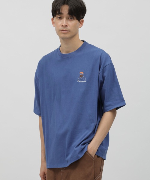 LAKOLE(ラコレ)の「ヒゲサガラ半袖T / 106859(Tシャツ/カットソー・メンズ・オレンジ/ブラック/ブルー/アッシュグレー/グリーン/ホワイト・MEDIUM/X-LARGE/LARGE)」の16枚目の写真