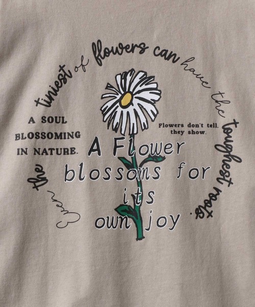 SITRY（シトリー）の「SITRY Street Style Back Print T-shirt/別注 オーバーサイズ ビリヤード ダイス ハート フラワー バックプリント ワンポイント刺繍 半袖Ｔシャツ レディース メンズ（Tシャツ/カットソー・メンズ・ホワイト/ブラック/ブルー/グリーン/ホワイト系その他/ブラック系その他/グレイッシュベージュ/グリーン系その他2/ブルー系その他2/ブラック系その他2/ベージュ系その他/ホワイト系その他2・M/L/XL）」の22枚目の写真